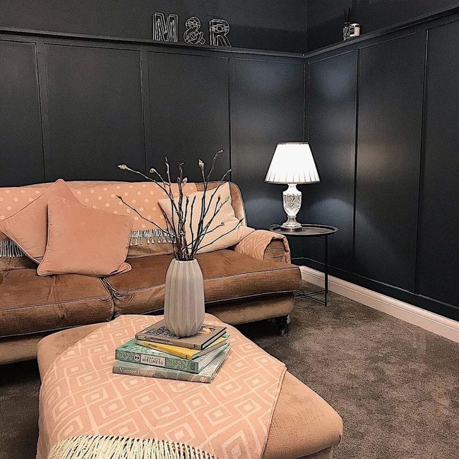 White Trim Protects Carpet Edges