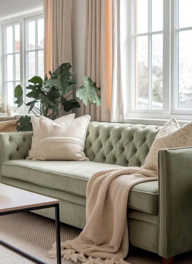 Sage Green Sofa Foundation