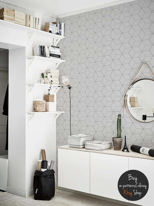 Black Geometry Meets Minimalist White