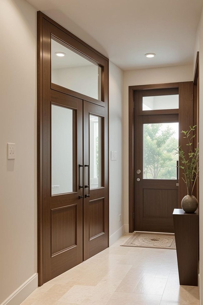 Geometric Doorframe Statement Piece