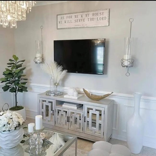 Illuminated Words In Gold Light