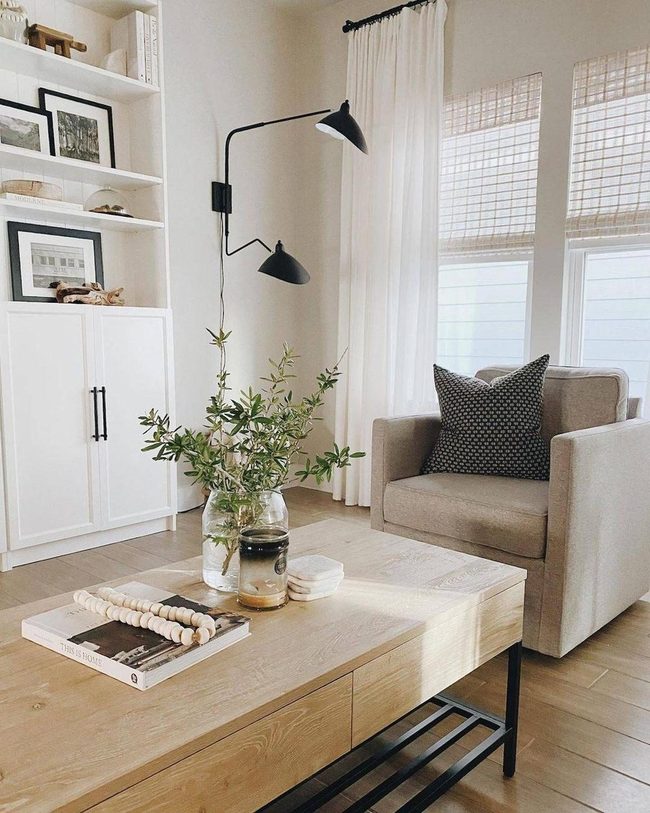 Black Accents With Neutral Simplicity