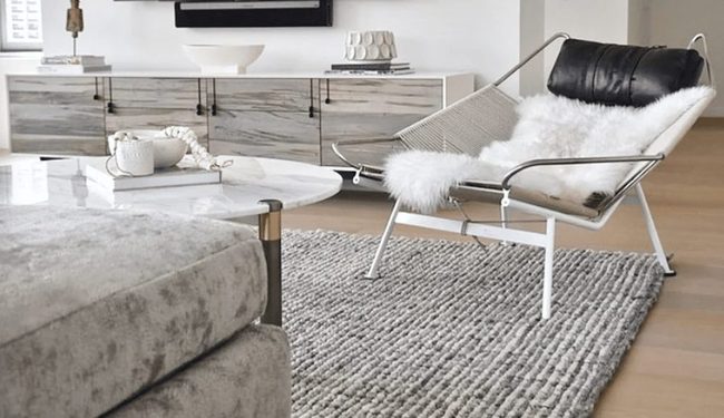 Chrome Futuristic Chair Statement