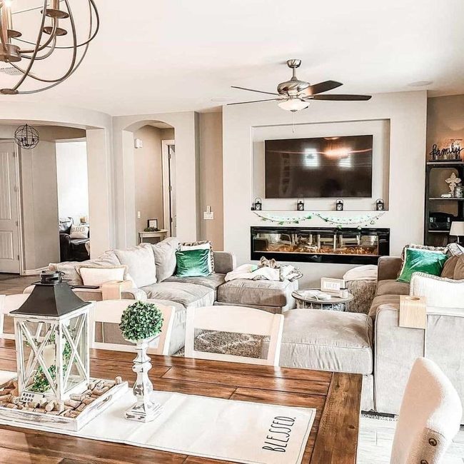 Gray Couches, Green Life