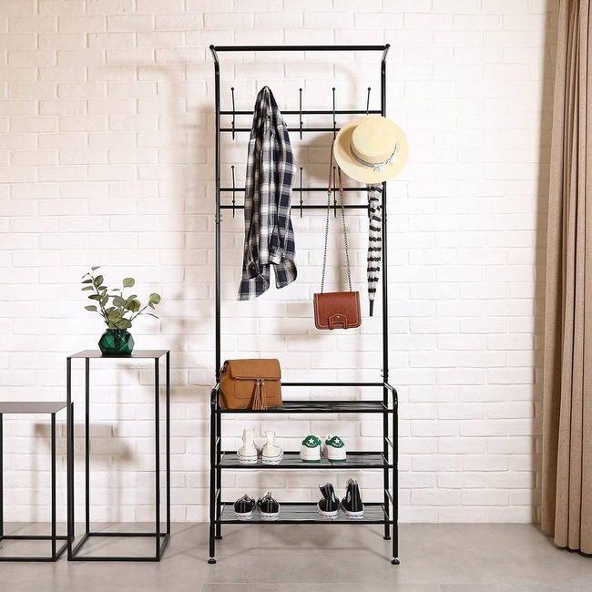 Sleek Metal Hooks For Compact Spaces