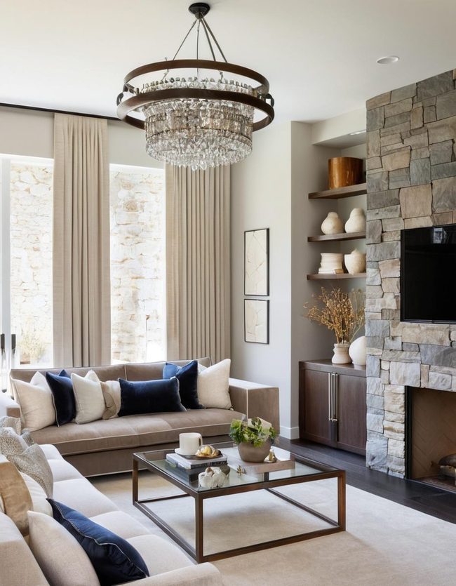 Mixed Materials Lounge Brilliance