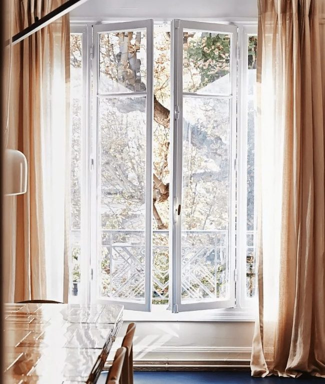 Sheer Linen Layers Natural Light