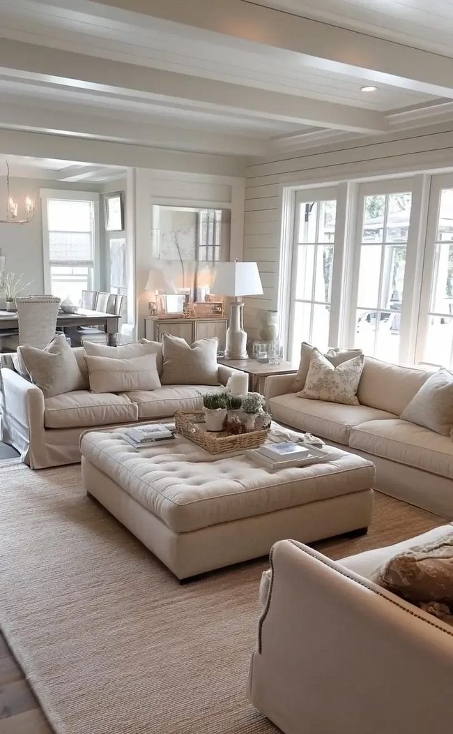 Modern Vintage Parlor Fusion