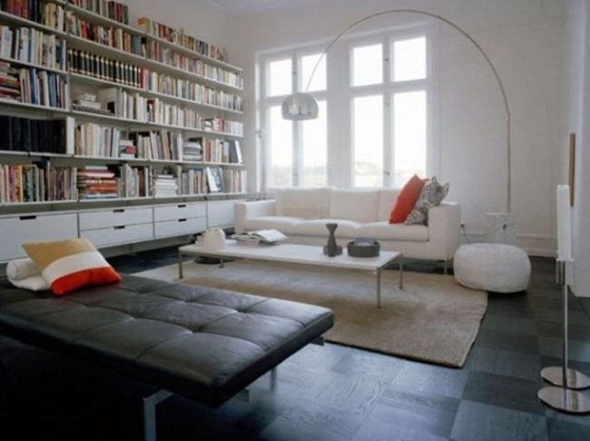 White Sofa Pillows Transform Living Room