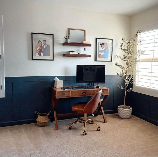 Black Paneling Meets Professional Depth