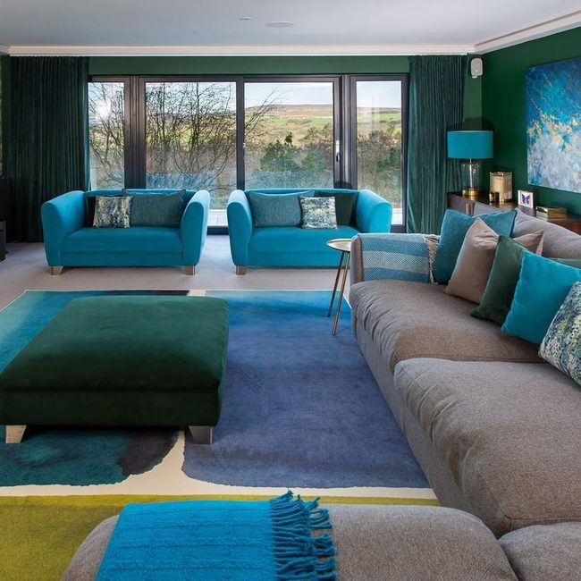 Statement Rug Color Impact