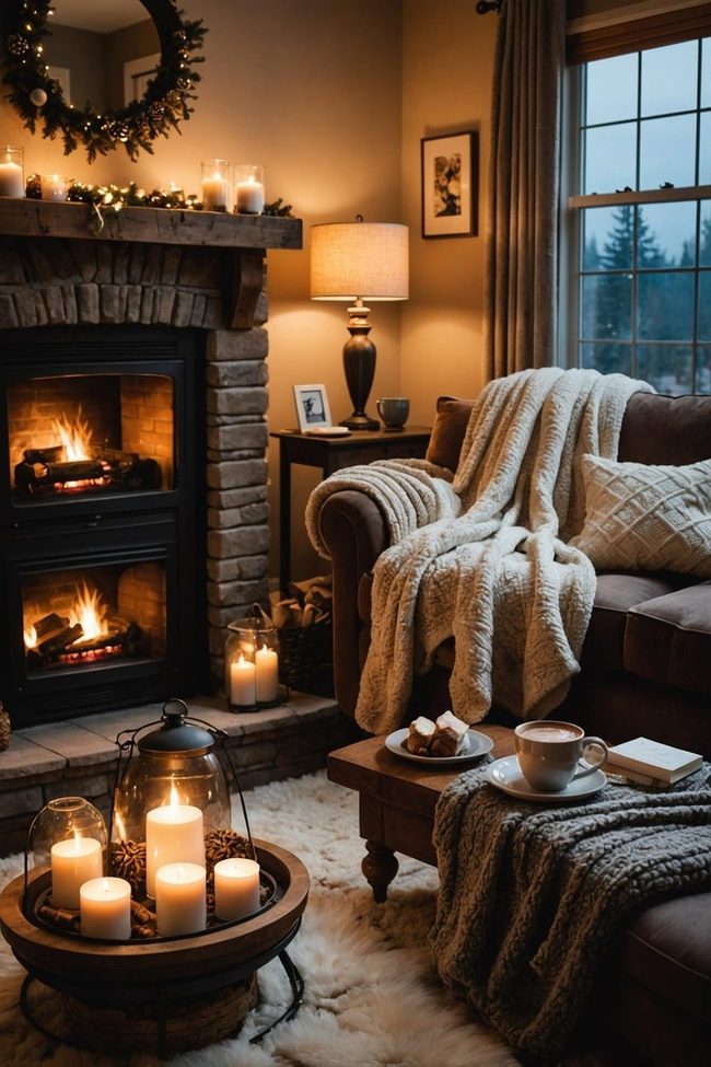 Plush Faux Fur Throws