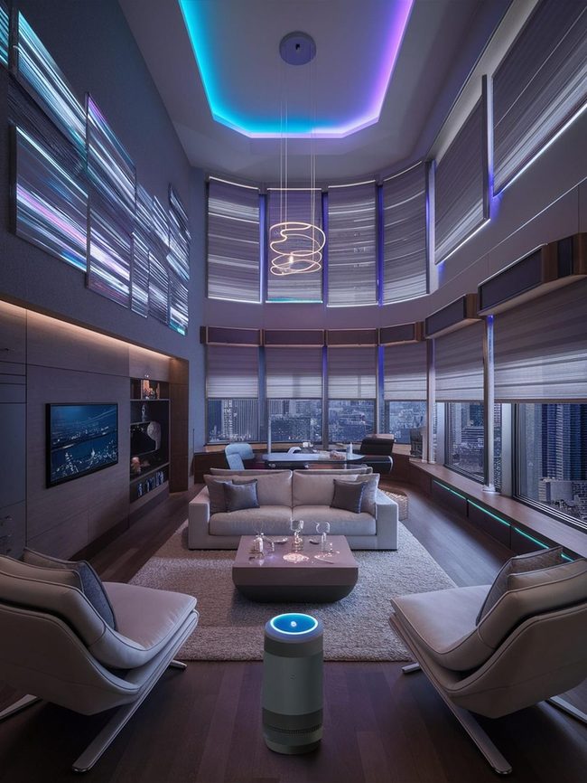 Smart Home Sitting Area Integration