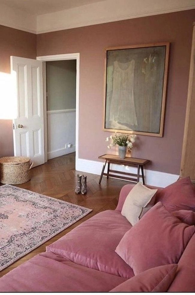 Pink Walls, Wooden Floors, Pure Calm