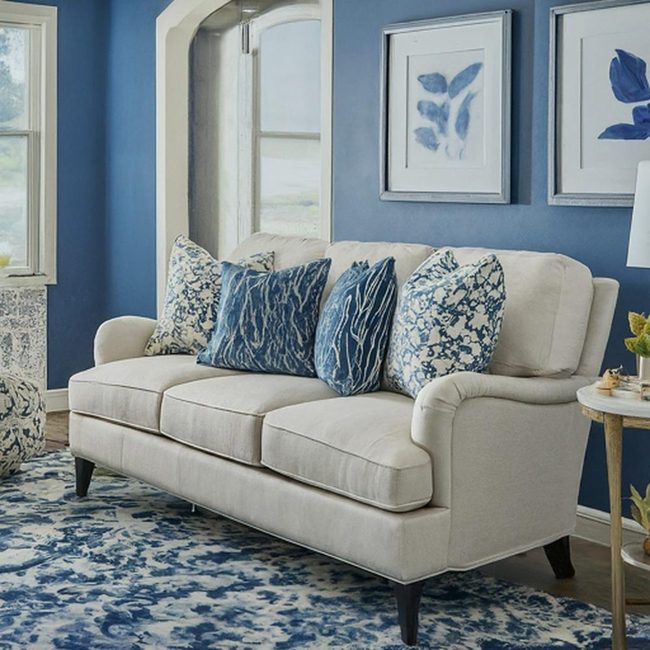 Blue And White Coastal Elegance