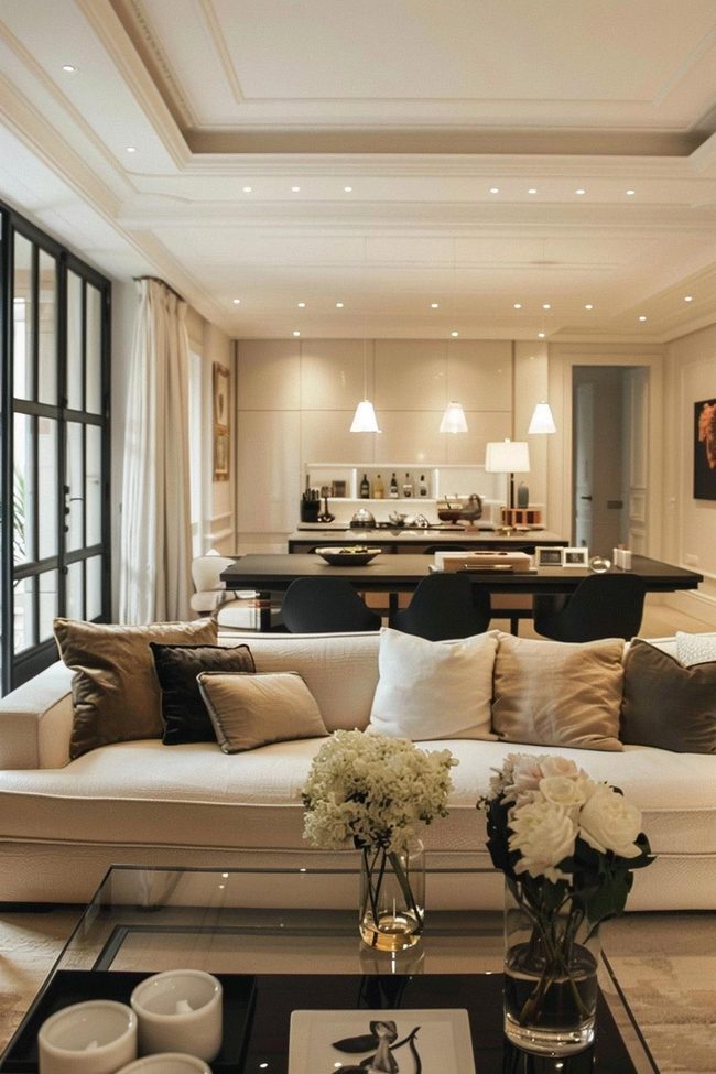 Multiple Activity Zones Living Room