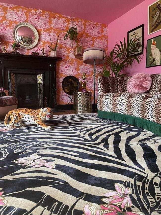 Leopard Print Meets Pink Florals