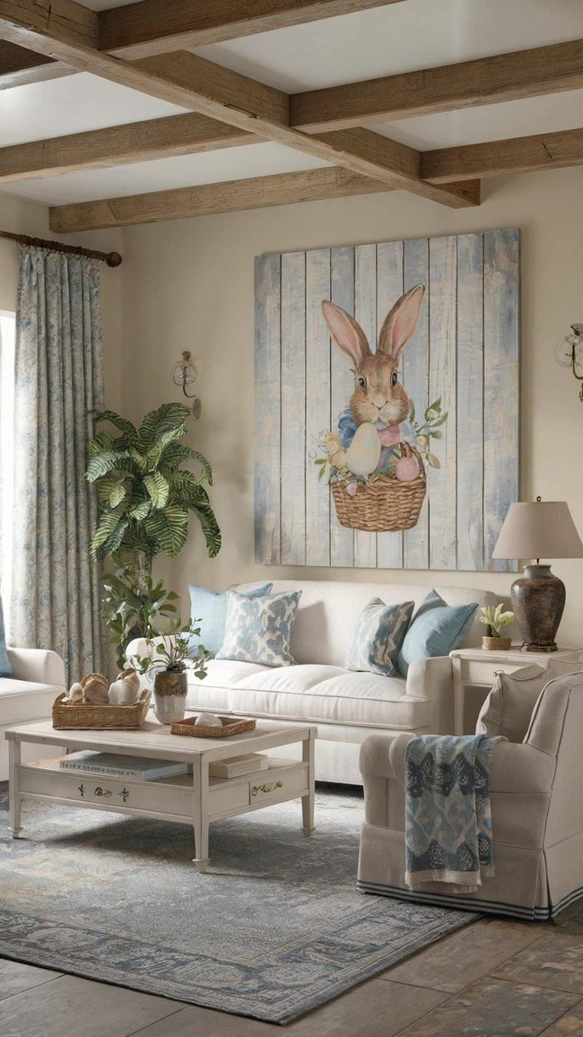 Pastel Bunny Gallery Wall