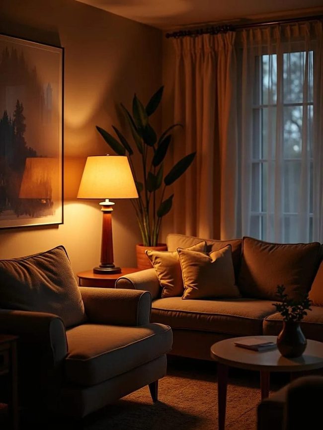 Arc Lamps Fill Empty Corners