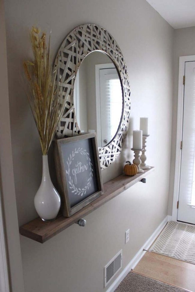Floating Wood Entry Statement