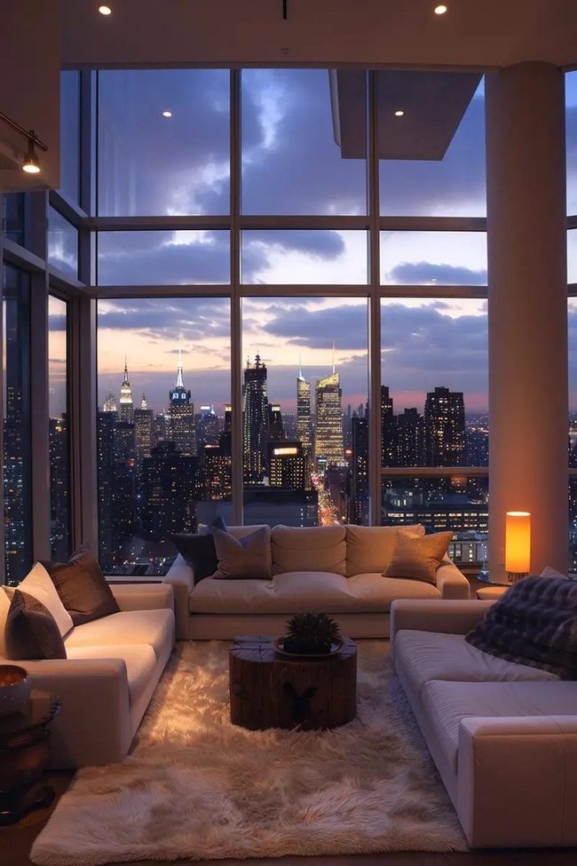 City Views Through Minimalist Glass