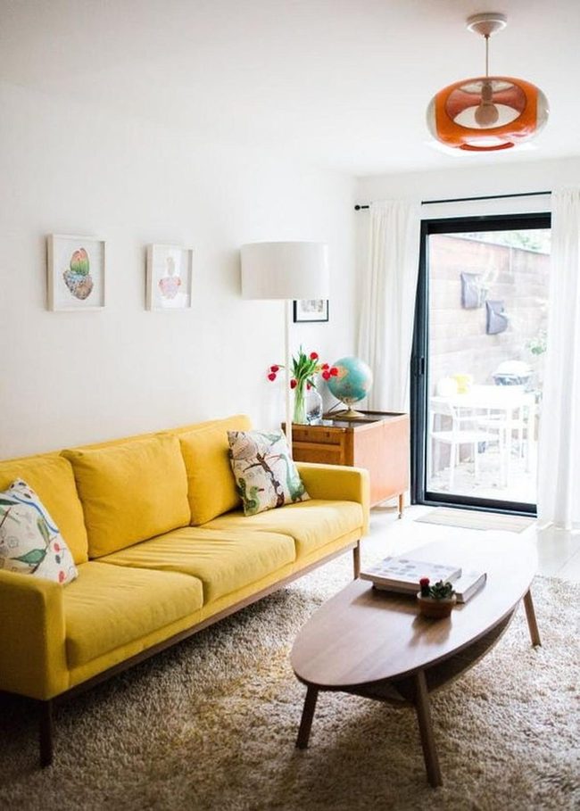 Sunshine Yellow Seating Steals The Scene
