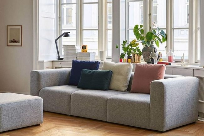 Low-Seat Sofas Maximize Compact Spaces