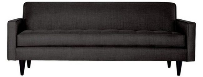 Mid-Century Streamlined Comfort Sofa