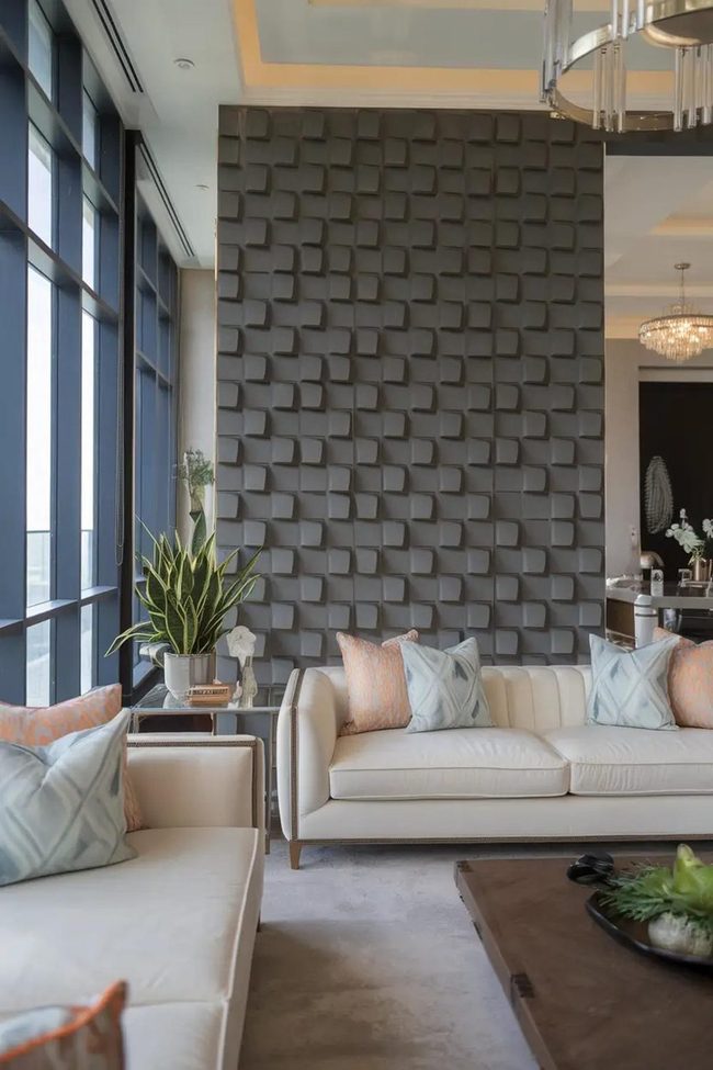 Textured Accent Walls Transform Spaces