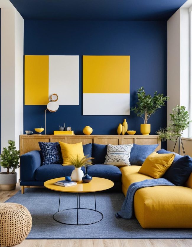Contrasting Walls Transform Rooms