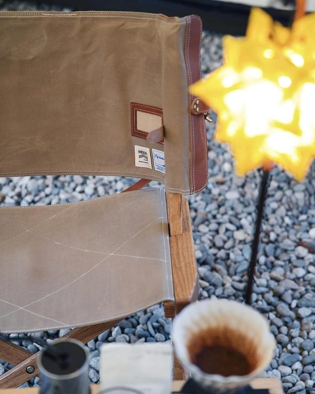 Handstitched Leather Chair With Wooden Frame