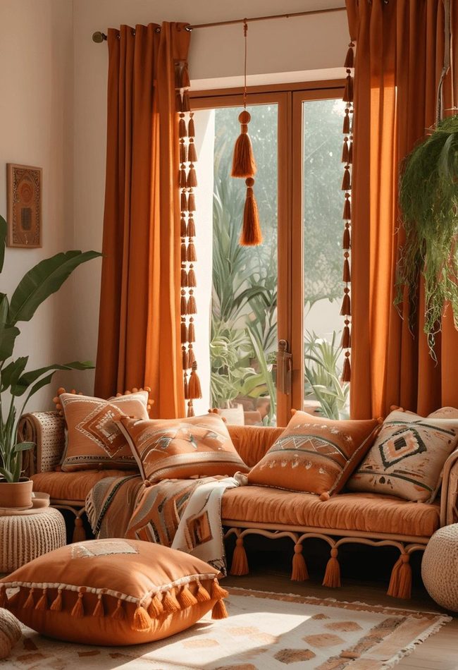 Swinging Tassels For Casual Spaces