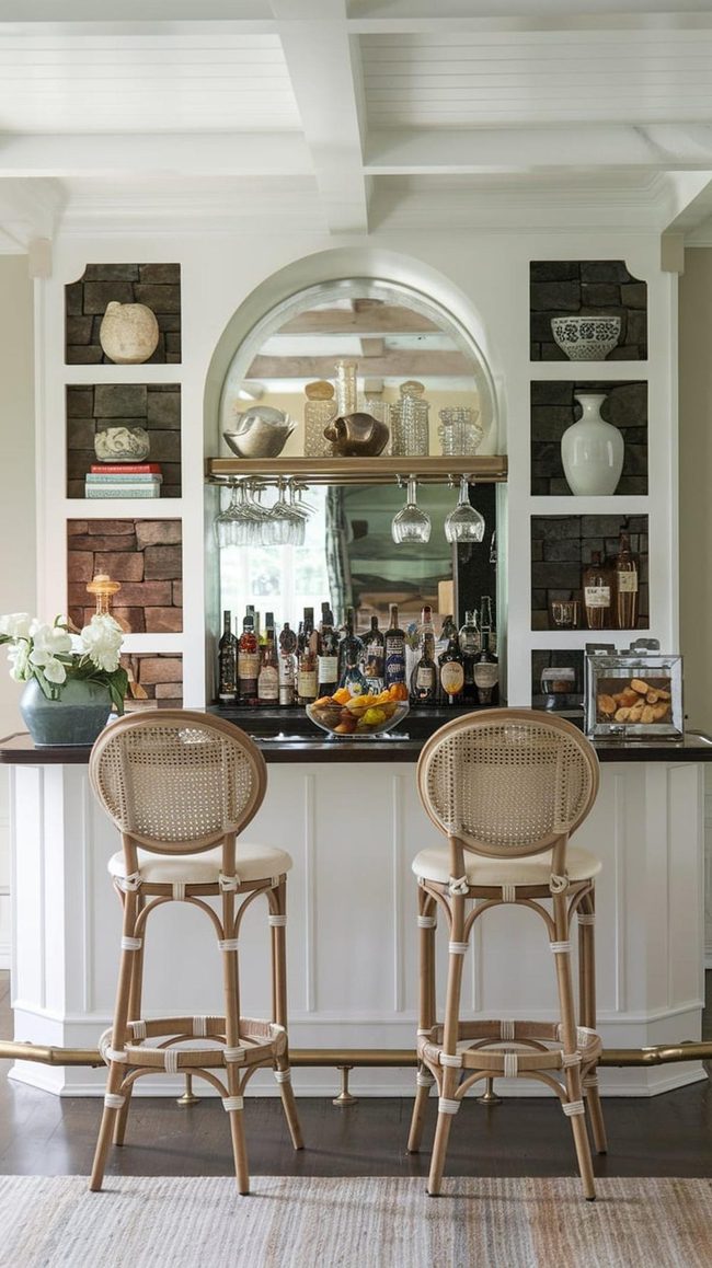 Wall-Mounted Bar Space Solution