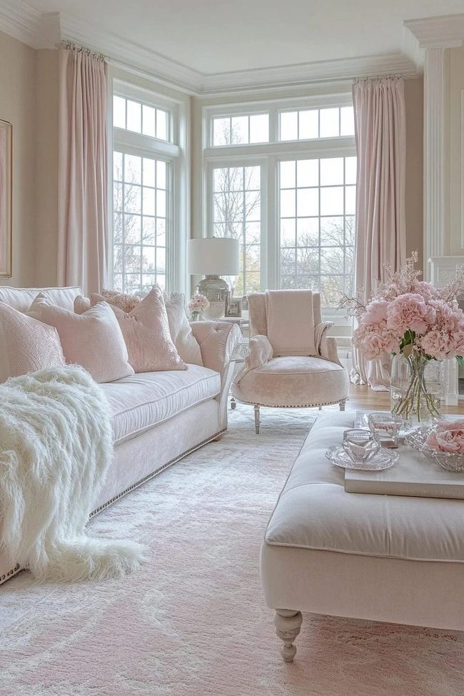 Soft Pastels Meet Plush Comfort