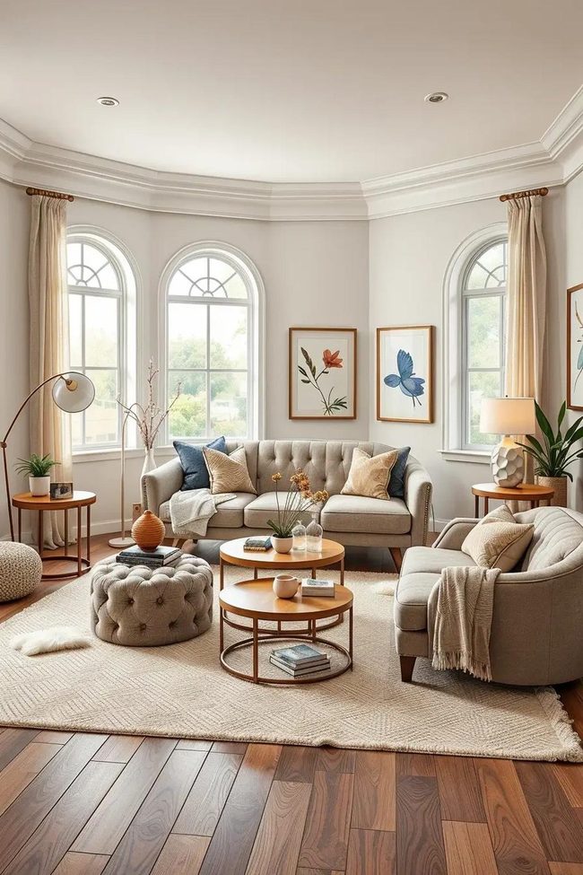 Curved Furniture Budget Friendly