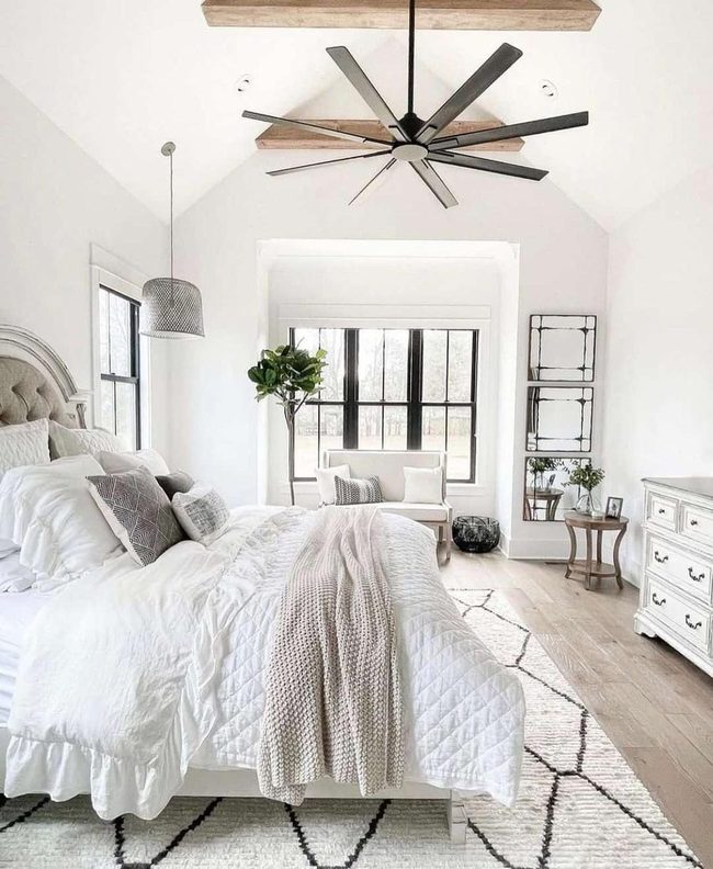 Soaring Wood Beams, Modern Retreat