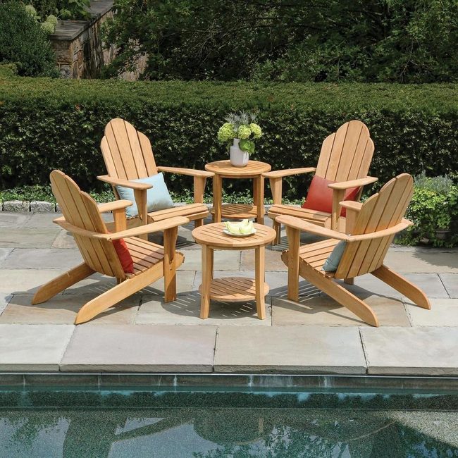 Teak Wood Poolside Durability