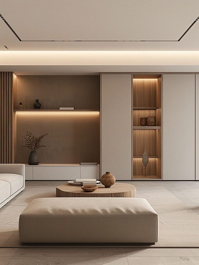 Neutral Minimalism Clean Spacious