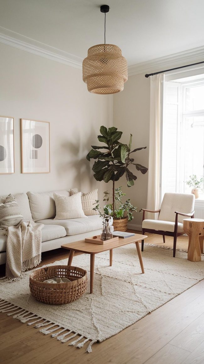 Light Wood Simplicity With Soft Glow
