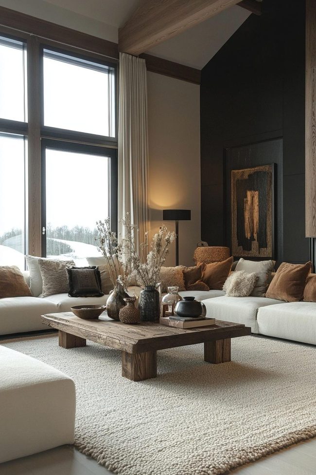 White Teak Scandinavian Seating