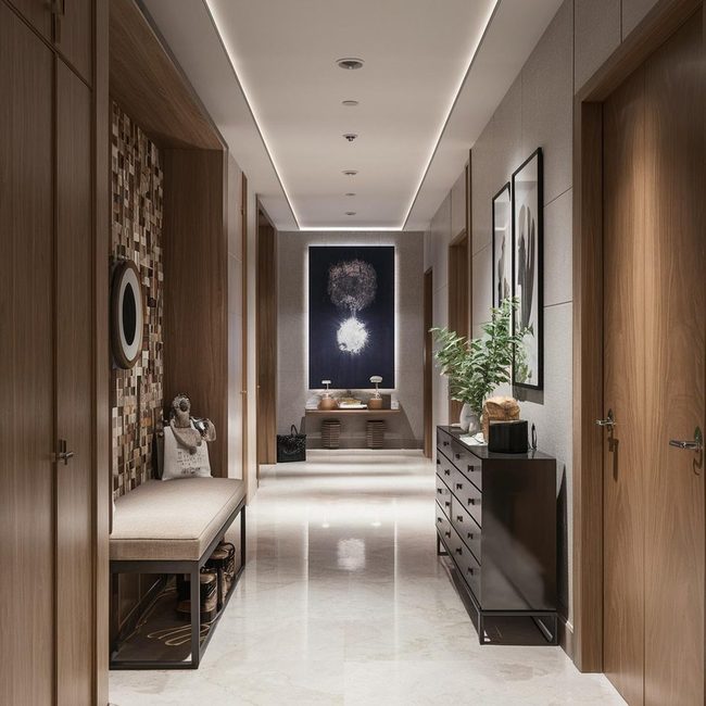 Shelves and Diffused Light Transform Hallways