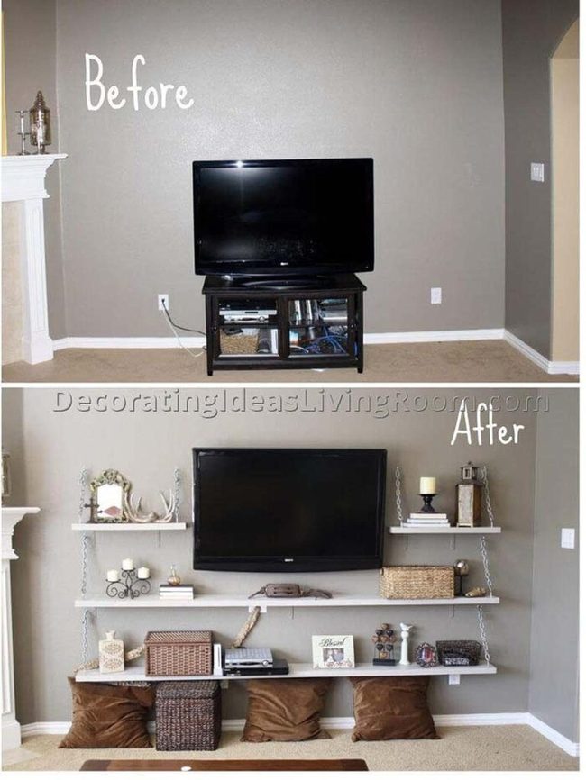 Deep Color Wall Storage Solution
