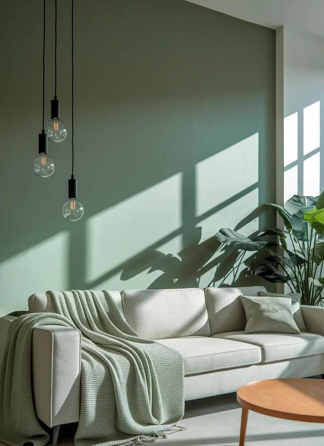Sage Green Accent Wall Impact