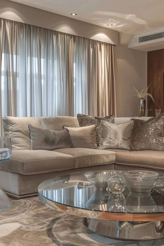 Beige Luxury Meets Modern Comfort