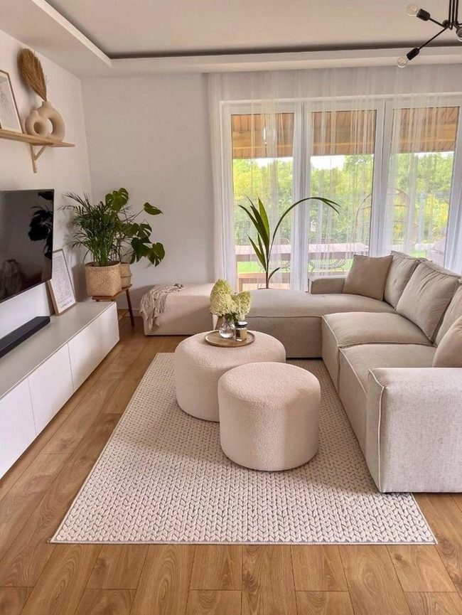 Sunlit Green Living Space