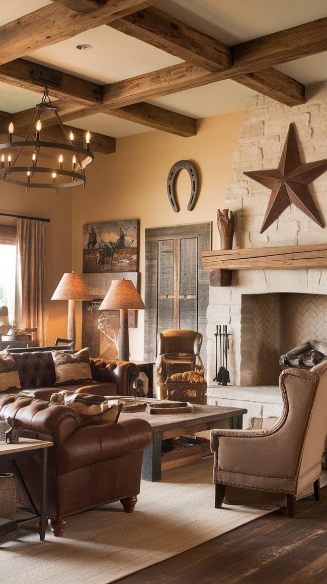 Rich Brown Desert Walls