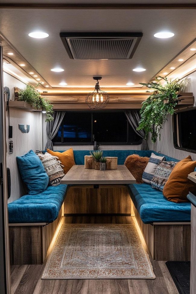 Space-Saving Bench Seating Solution