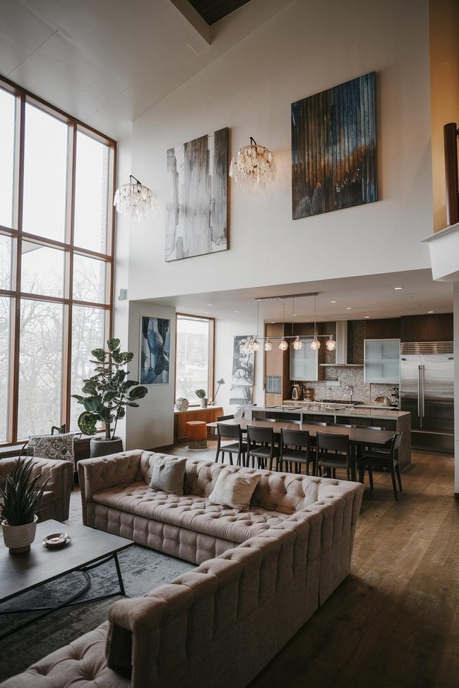 Subtle Neutrals Connect Two Spaces