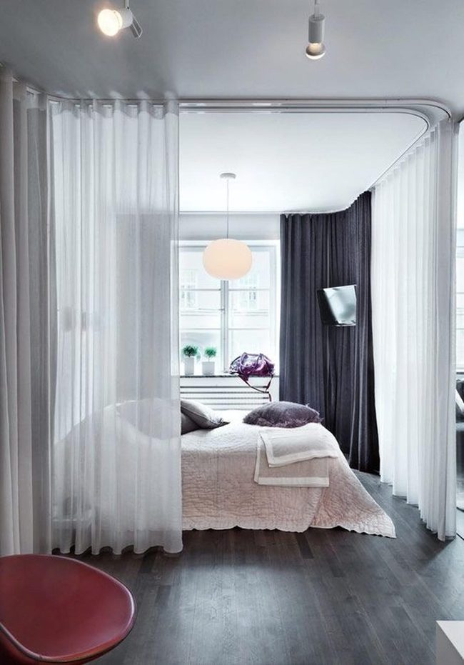 Light Walls Dark Wood Serenity