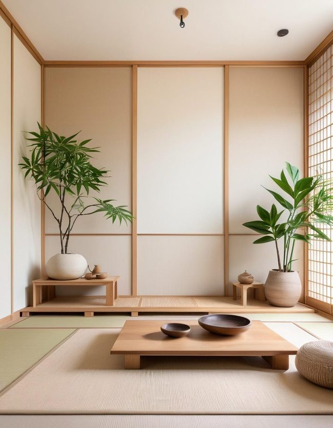 Neutral Minimalism Meets Pure Wood